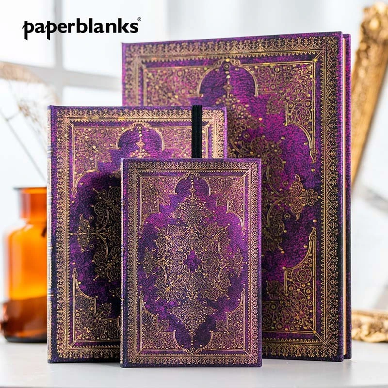 paperblanks笔记本本子冬至之星系列小记事本日记本手账手帐本