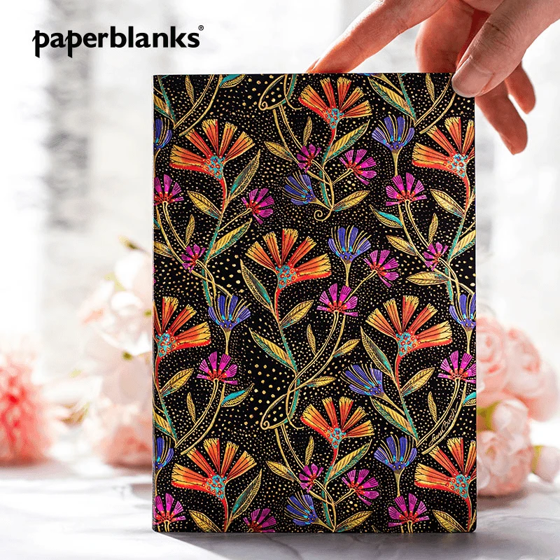 paperblanks佩兰克笔记本本子手帐本手账繁花绽放记事复古软皮壳
