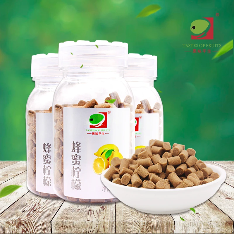 童年经典怀旧零食营养蜂蜜柠檬丹佛手丹柚子丹解馋蜜饯清香浓郁