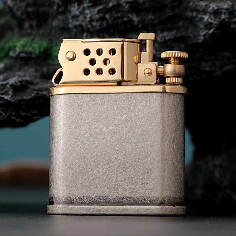 佐罗杜月笙同款复古弹射煤油打火机网红款纯铜防风个性创意防风罩