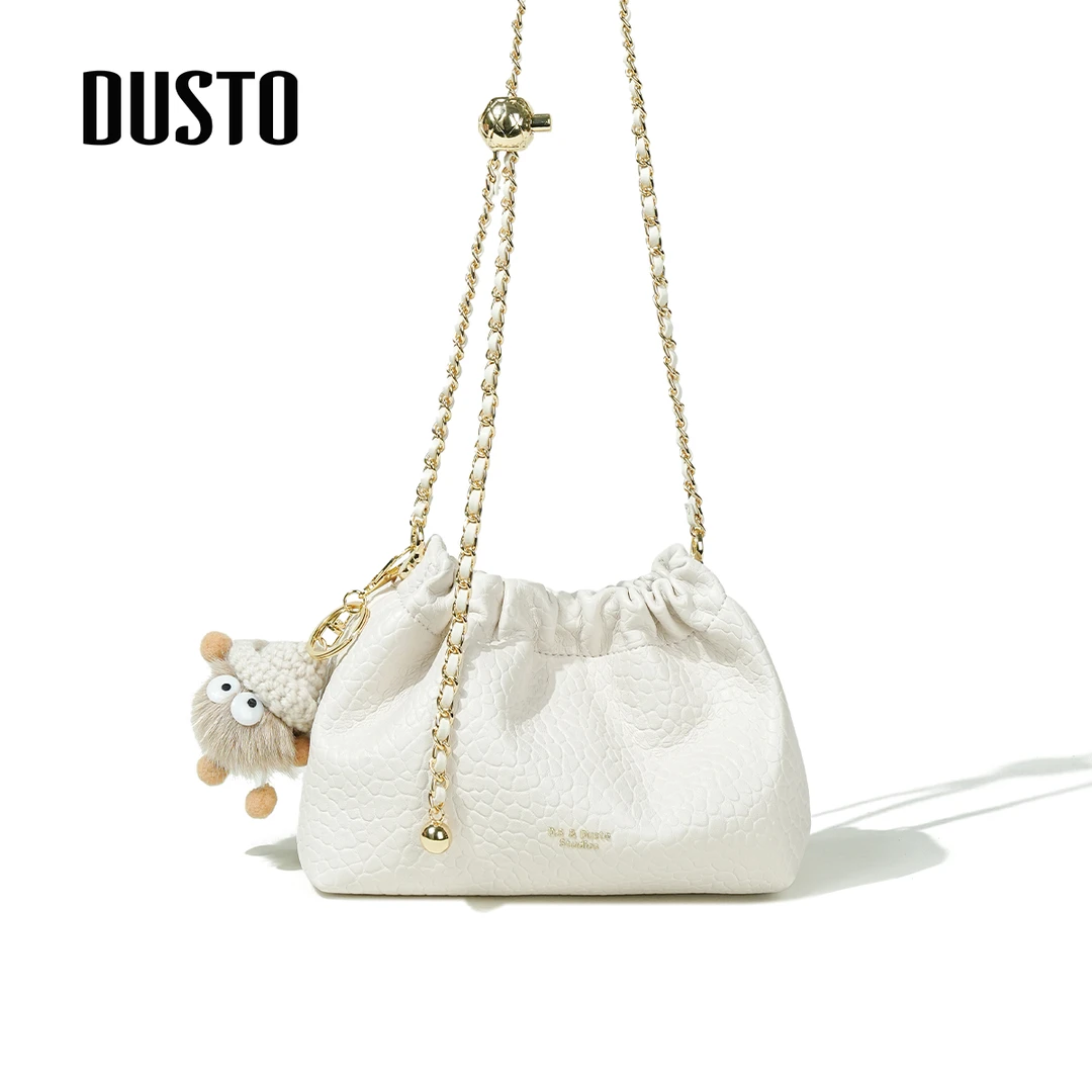DUSTO/大东2024春季新款女包百搭时尚斜挎包小众简约单肩包2217