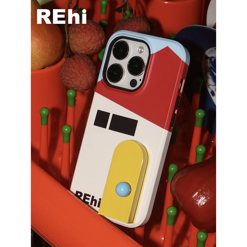 REhi积木芝麻开门手机壳支架 二合一菲林壳原创手机壳iphone14Pro