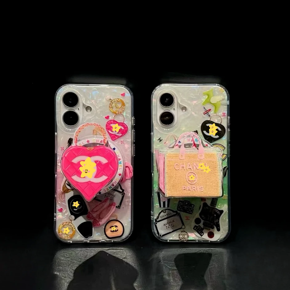 ins韦雪同款周边小香磁吸手机壳适用于Magsafe苹果16/15防丢防摔