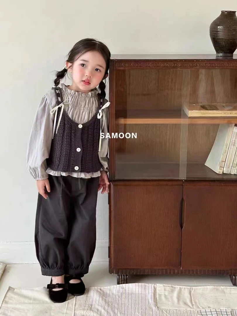 千寻Kids【现货】8206【三件套】 女小童时尚百搭韩系风