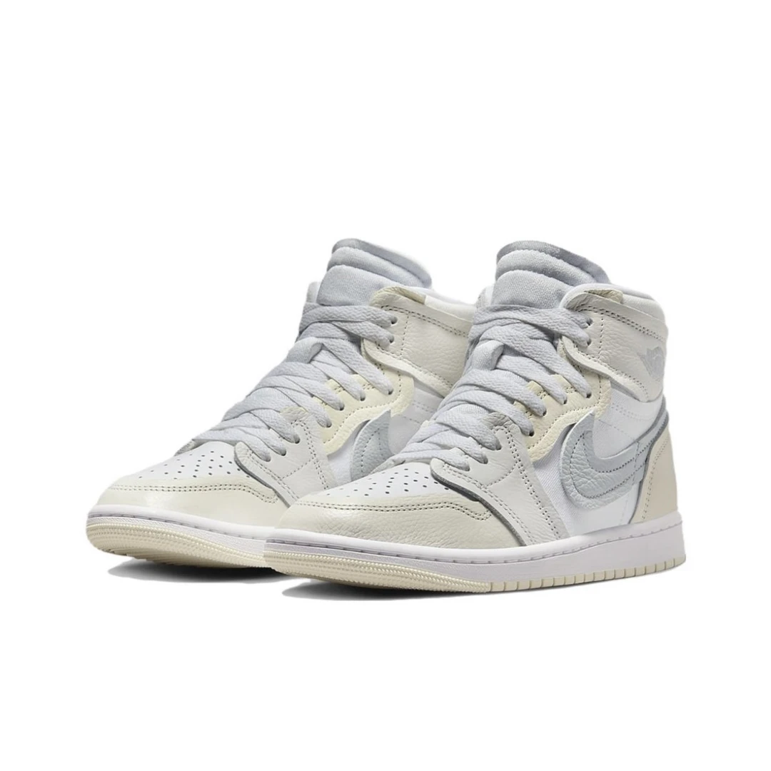 ★精选★Nike耐克女子AIR JORDAN 1 MM HIGH白色休闲鞋FB9891-100