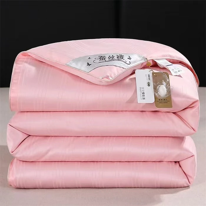 桑蚕丝被纯手工子母被成人单人儿童100%蚕丝被春秋被夏被冬被定制