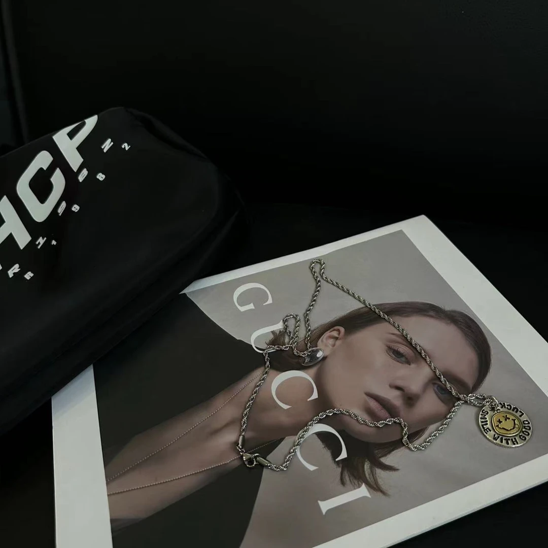 【蜡小新】【高品笑脸】高质感时尚儿童双面笑脸链