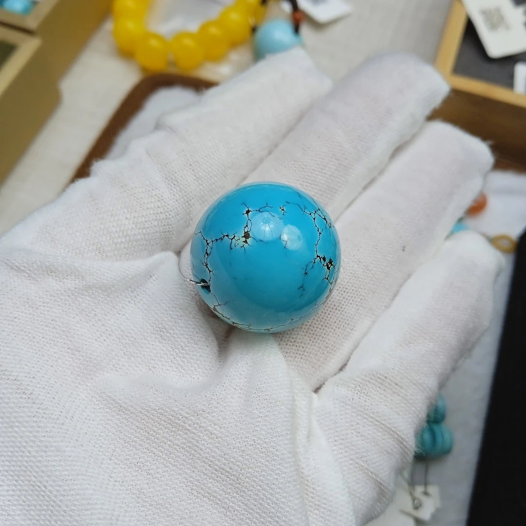 原矿绿松石配饰挂件