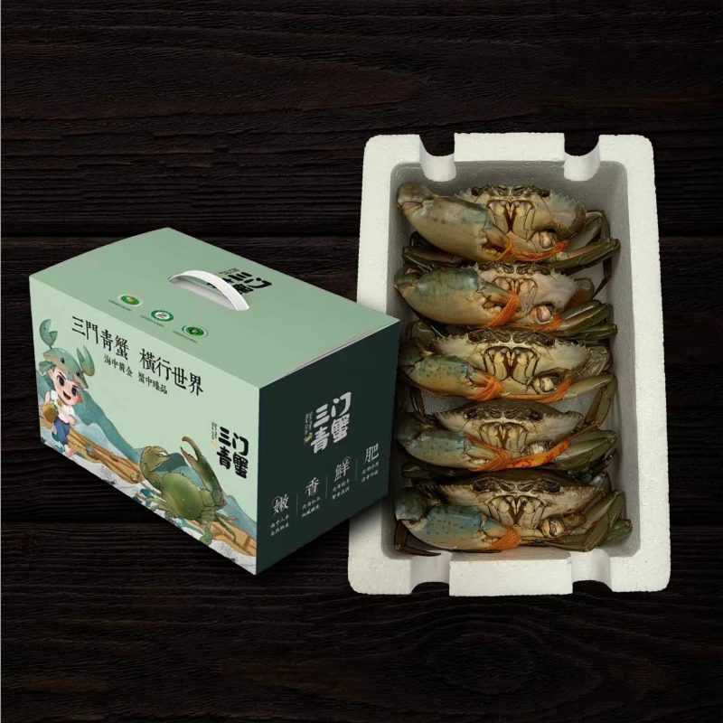 (172残蟹)残蟹断钳蟹 精品包肥包活顺丰包邮鲜活美味品质美味到家