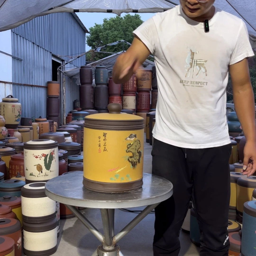 紫砂茶叶罐茶叶罐