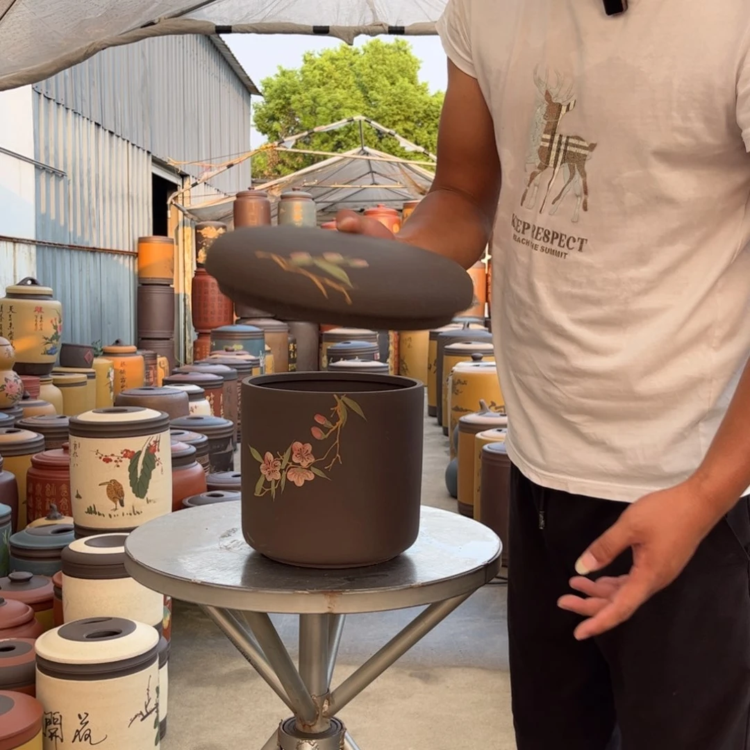紫砂茶叶罐茶叶罐