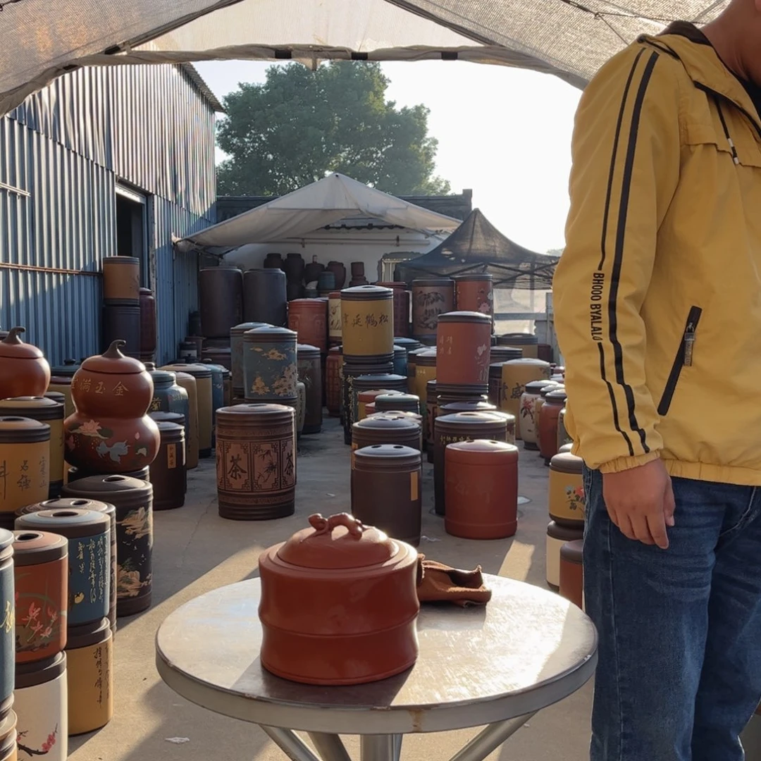 紫砂茶叶罐茶叶罐