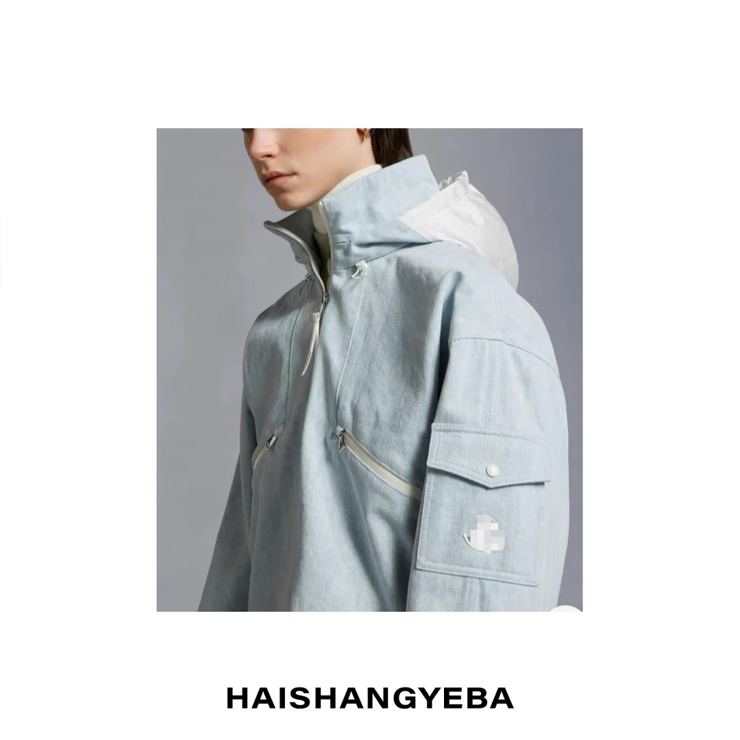 【海上叶爸】新款2024春秋百搭棉冲锋衣