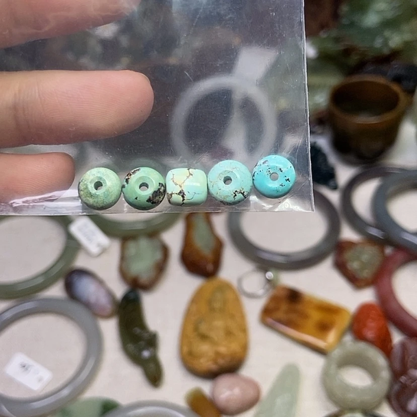 【闪购商品】岫玉颈饰未镶嵌福*