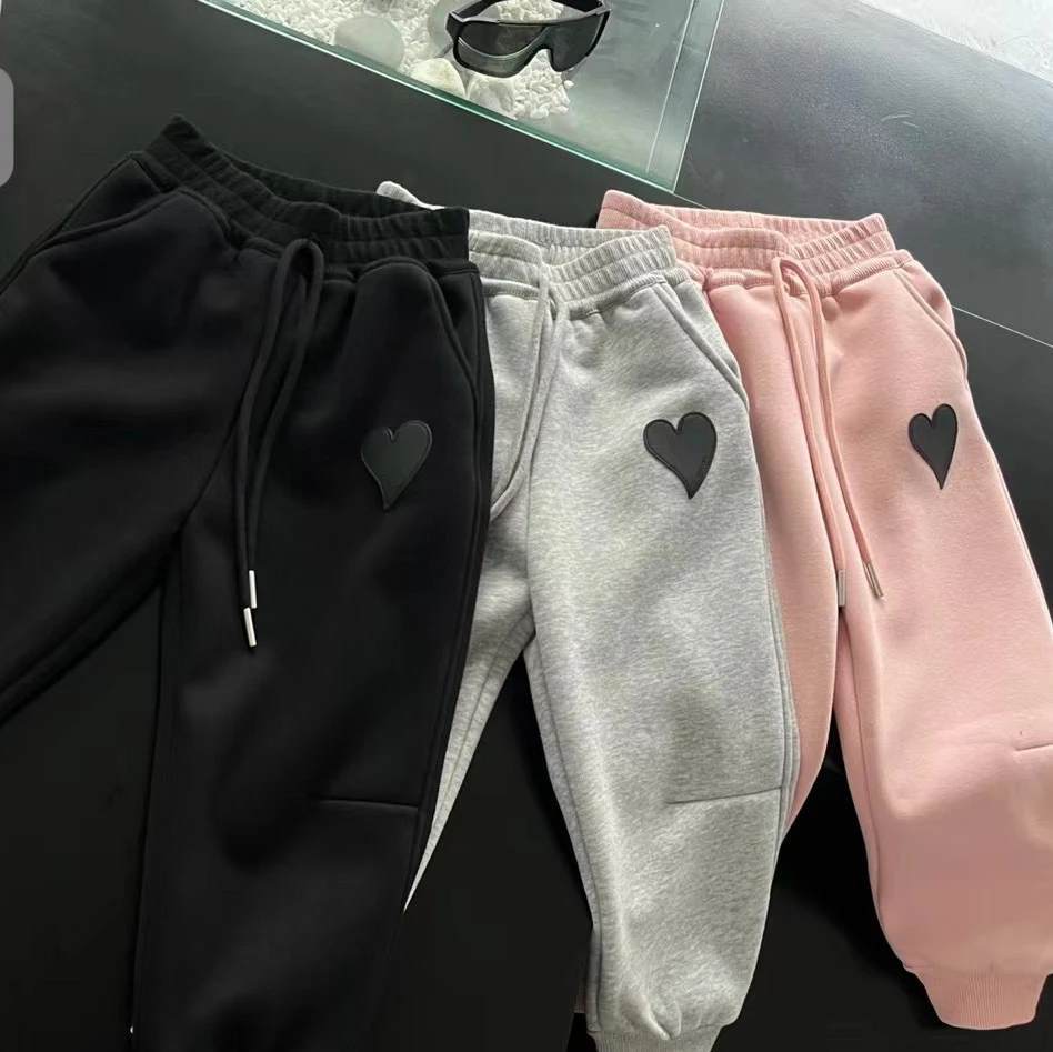 【墨离清货】儿童加绒卫裤休闲运动长裤束腿韩版中大童童装裤子清货