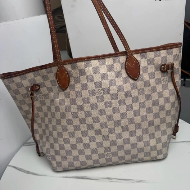 95新 LouisVuitton/路易威登 LouisVuitton/路易威登nf棋盘格4502