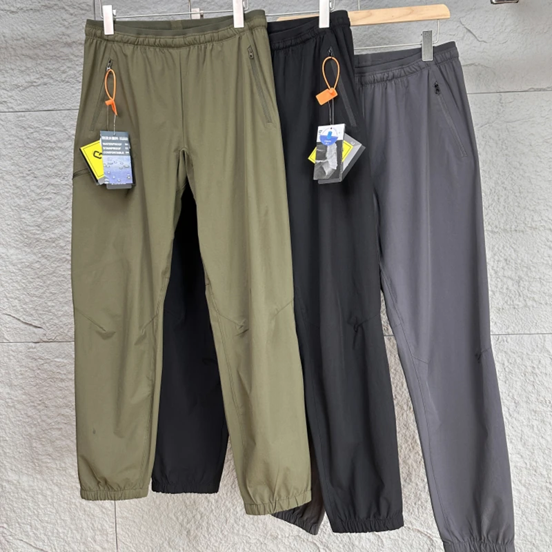 外贸男装户外轻量化！3D立体剪裁！夏季薄款舒适透气运动休闲裤潮