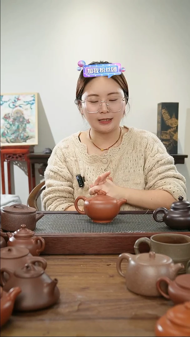 【闪购商品】紫砂茶壶红皮龙雕塑款