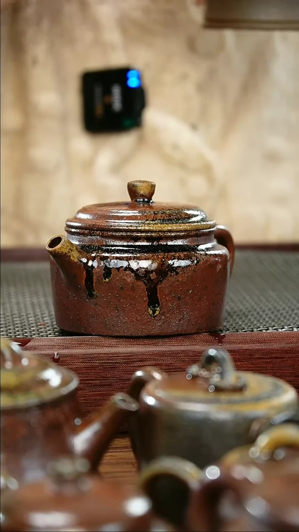 【闪购商品】紫砂茶壶柴烧德钟-200cc