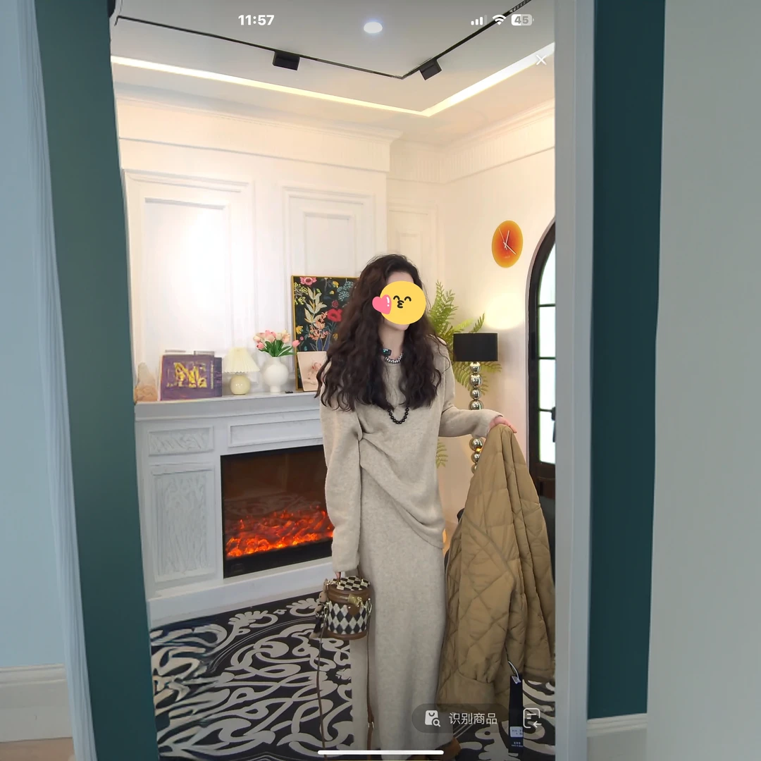 大萍子家 轻奢休闲针织套装简约设计显瘦两件套