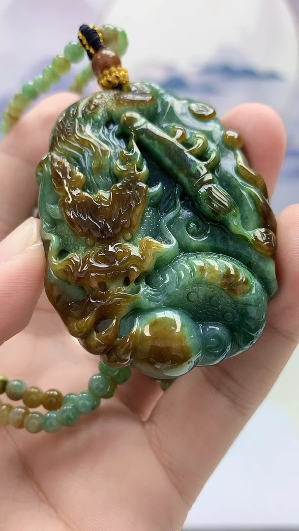 【闪购商品】定制翡翠未镶嵌5028bb-毛货吊坠