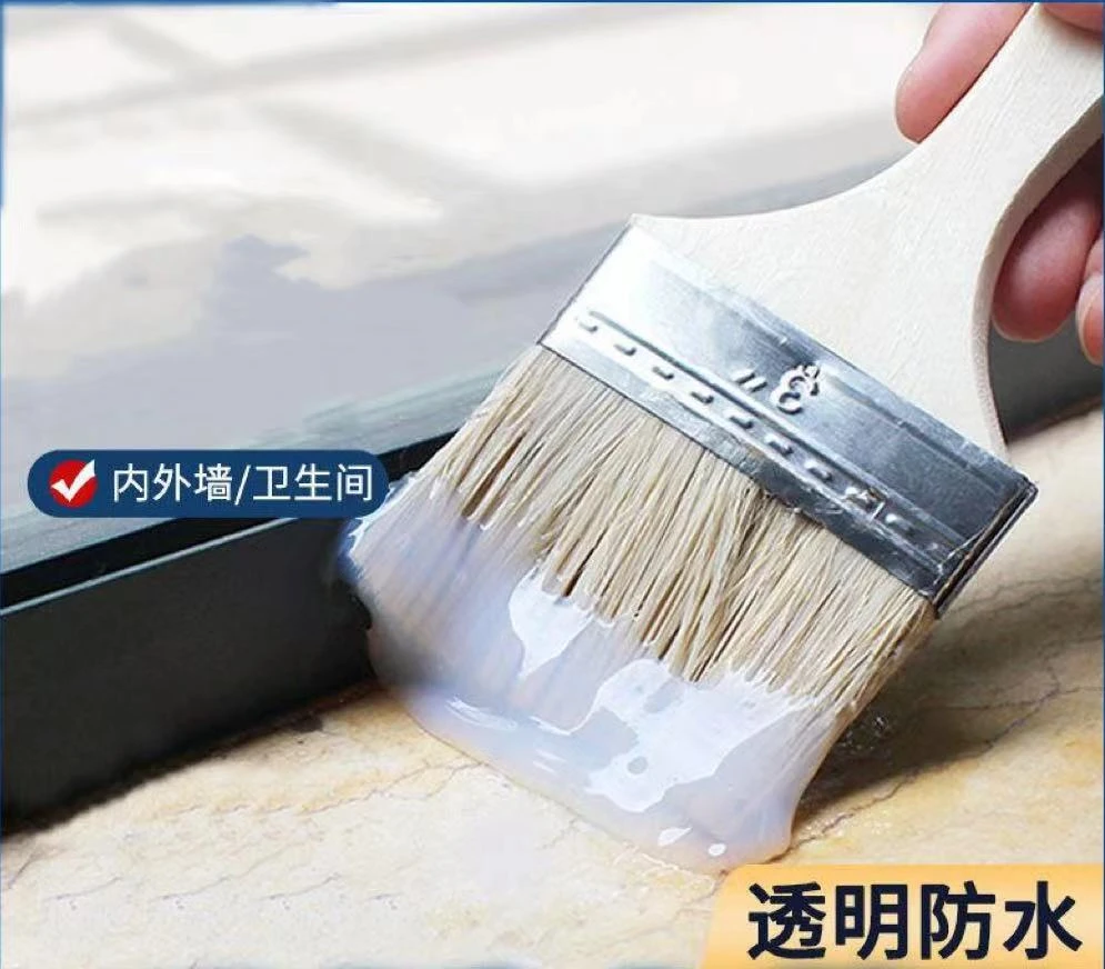 外墙透明防水胶卫生间堵漏王补漏剂裂缝渗水修补材料瓷砖防水涂料