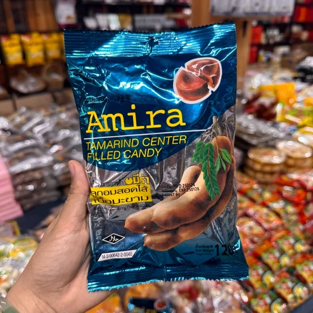 东南亚特产罗望子酸角夹心糖