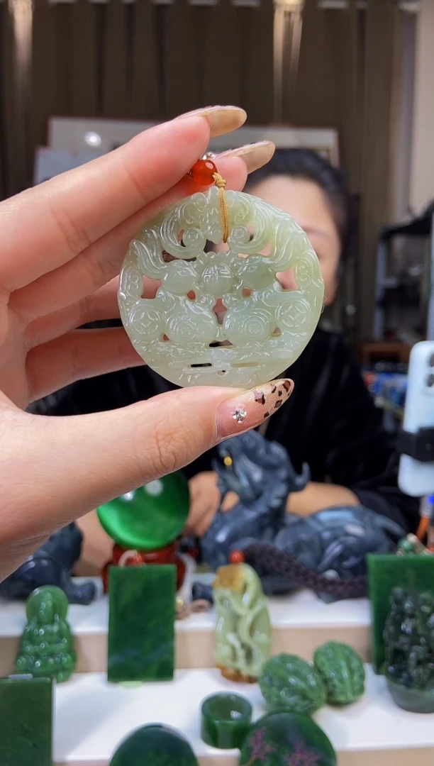 【闪购商品】和田玉挂件未镶嵌1