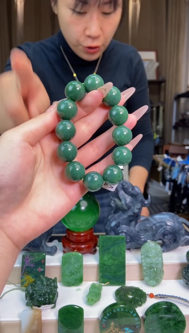 【闪购商品】和田玉挂件未镶嵌1 18mm