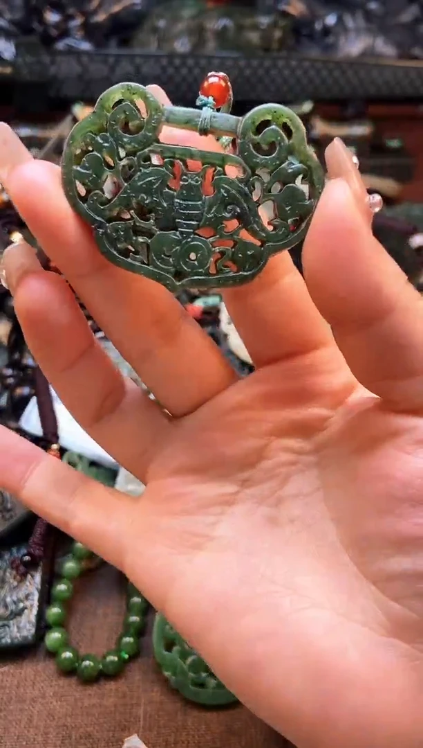 【闪购商品】和田玉挂件未镶嵌1