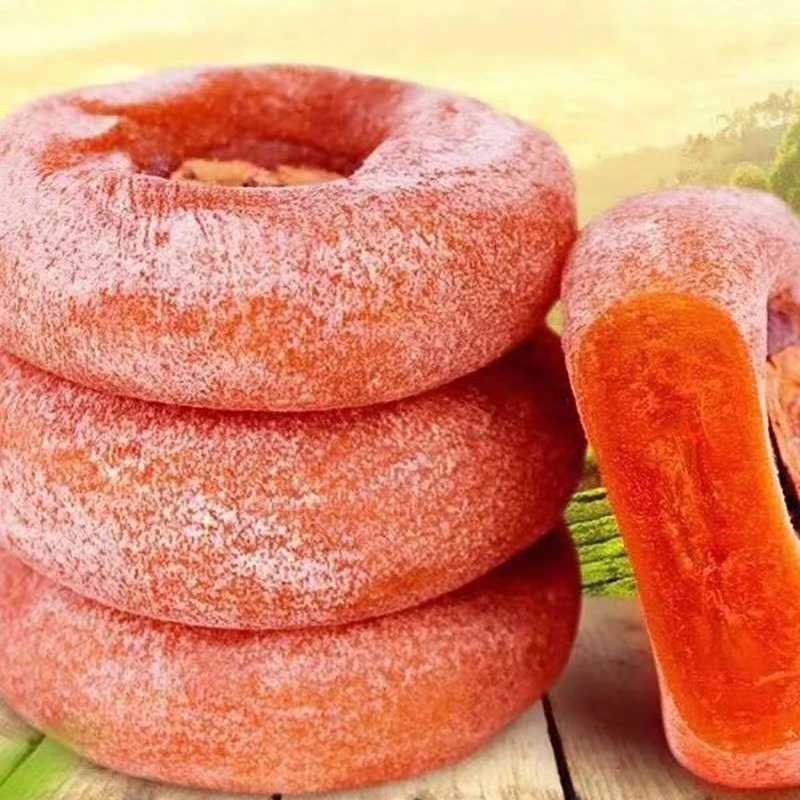 【粉丝福利】圆柿饼/吊柿饼 流心柿饼 独立包装柿广西柿饼整箱批