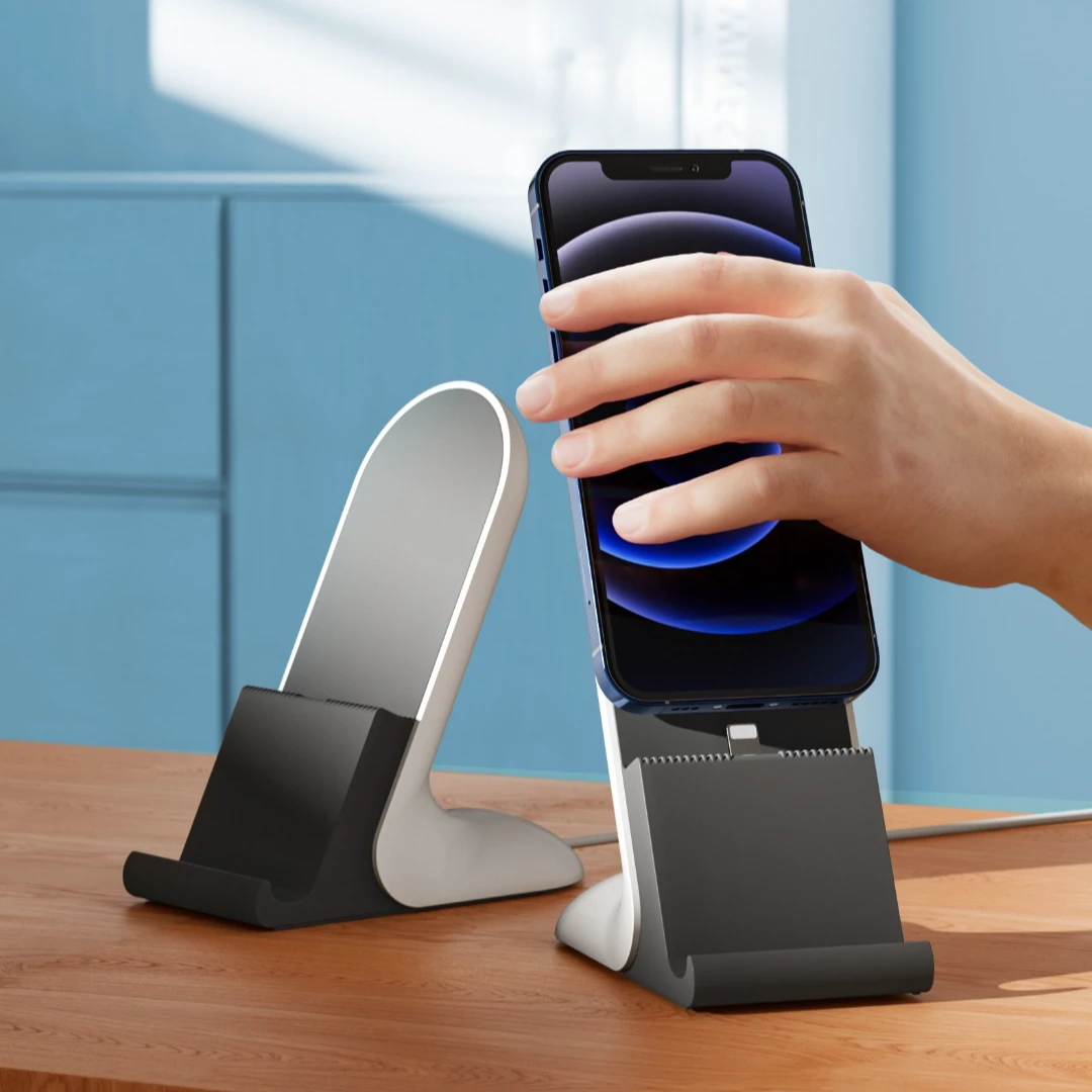 便捷桌面超级快闪充数据线整理固定手机iPad平板支架