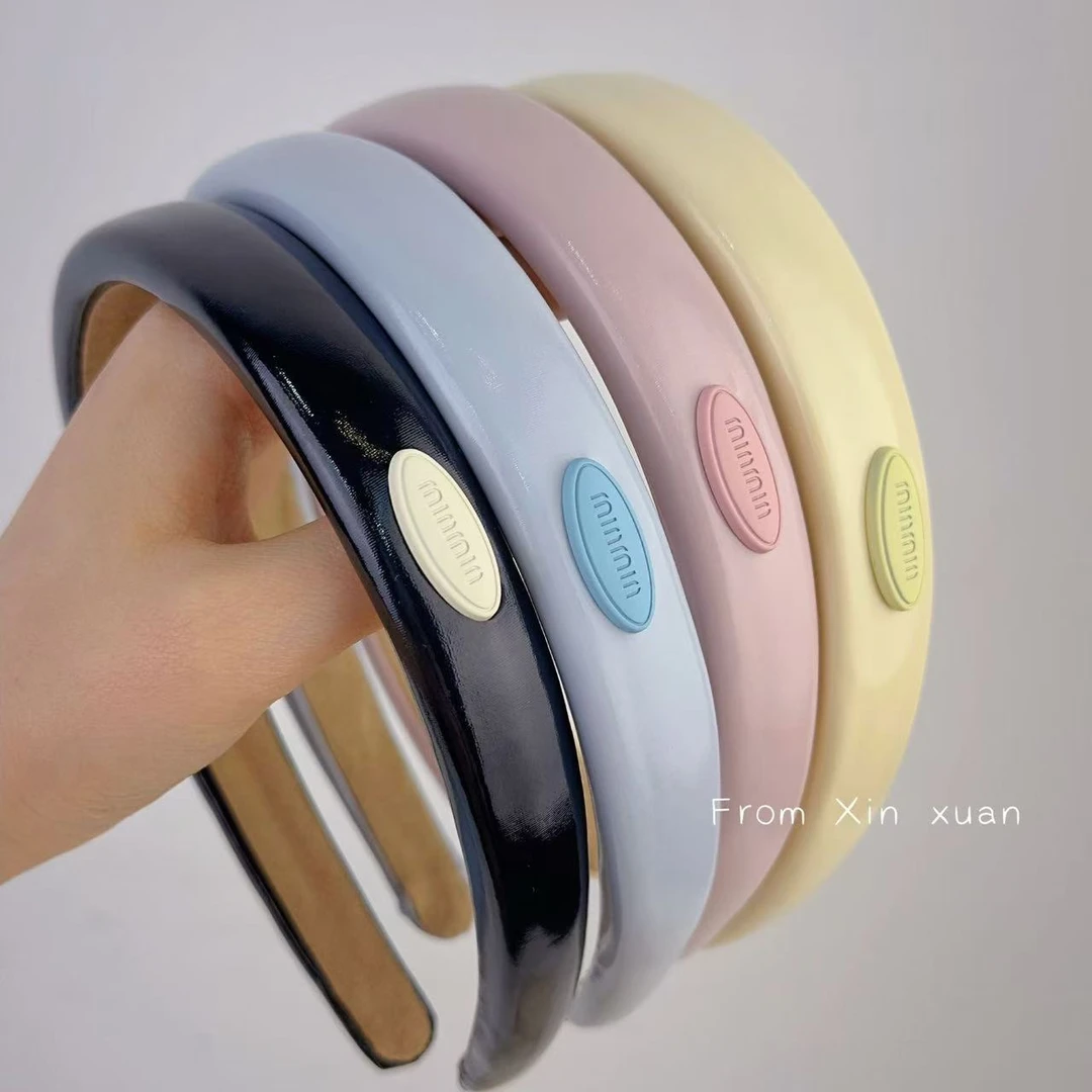 秋冬奶油色字母发箍