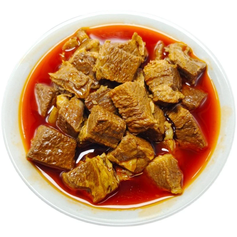 百梦渔2斤红烧牛肉成品浇头小面米线酸辣粉臊子速食常温预制浇头