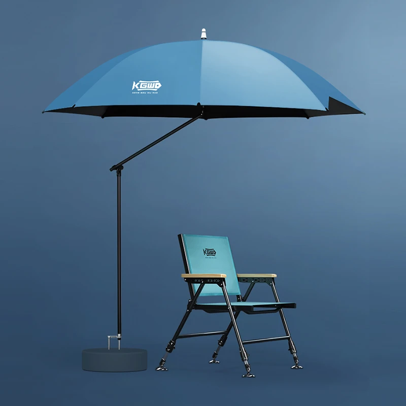 空钩悟道轻量化全碳纤钓鱼伞 万向折叠2米防晒防紫外线晴雨两用伞