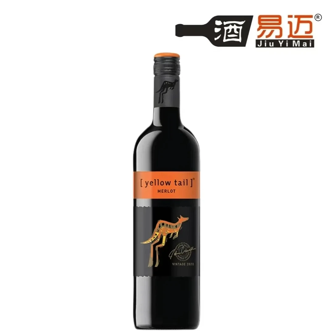 黄尾袋鼠梅洛750ML