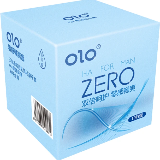 零感     OLO天然橡胶胶乳男用避孕套