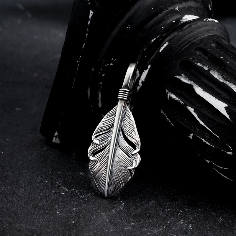 吊坠925银 大葵扇左 0407