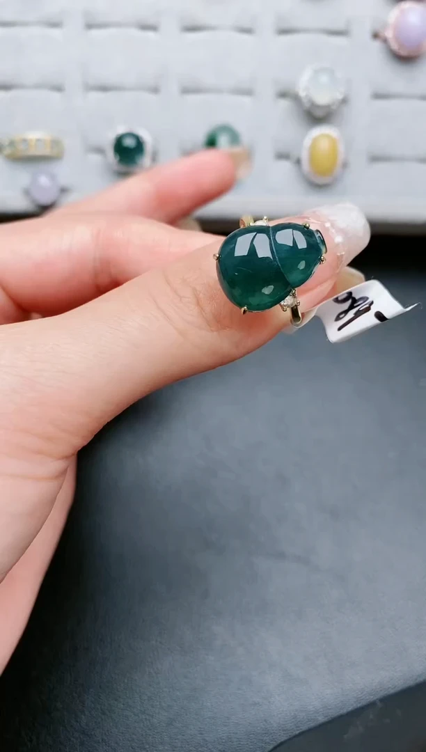 【闪购商品】翡翠戒指银S925镶嵌.......