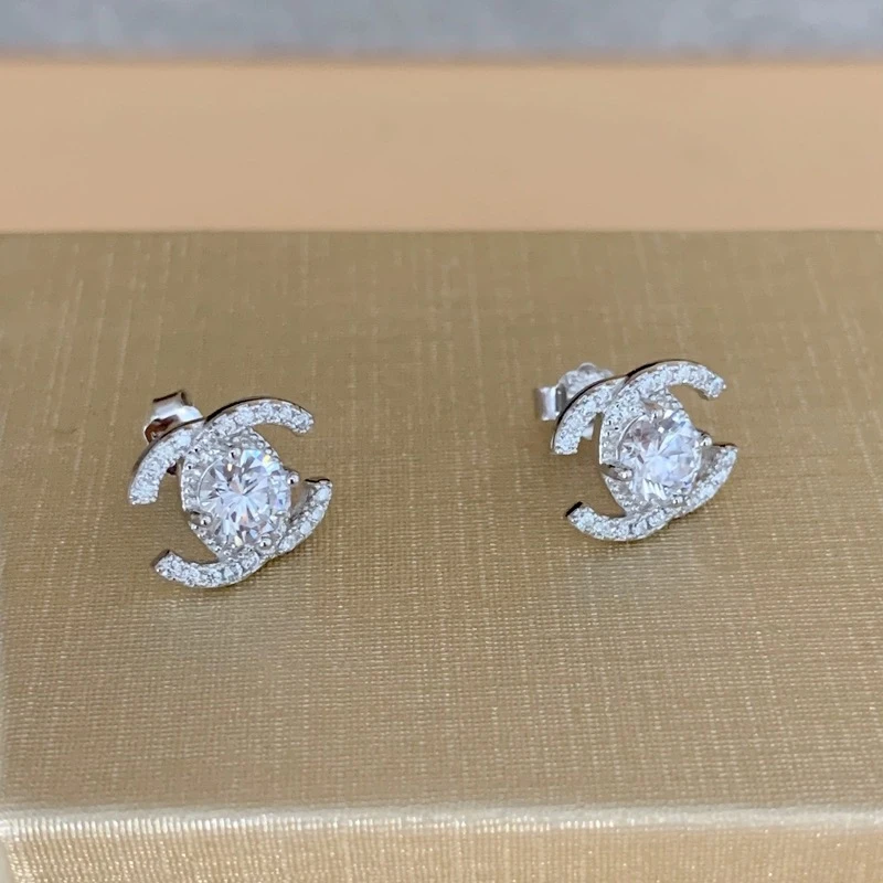 【斯里兰卡的浪漫】DS199耳钉2ct+2ct