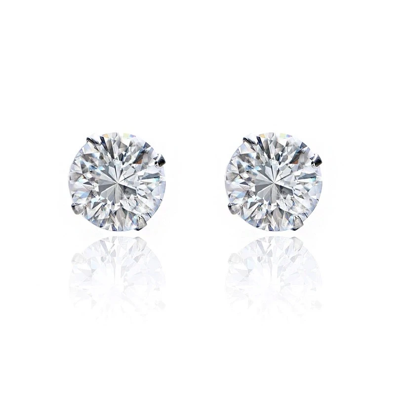 【斯里兰卡的浪漫】DS200耳钉0.5ct+0.5ct