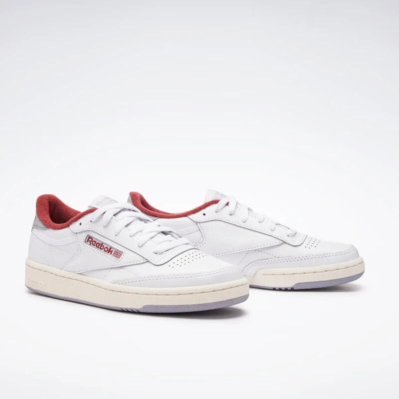 Reebok锐步24夏季女款CLUB C 85复古运动休闲板鞋 100033086