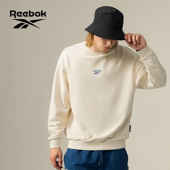 Reebok/锐步休闲卫衣情侣款复古舒适套头百搭卫衣