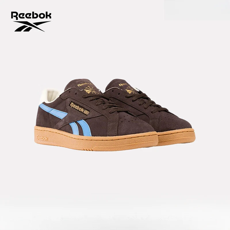 Reebok/锐步官方复古板鞋男女CLUB C GROUNDS UK经典运动板鞋