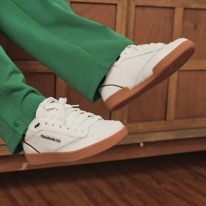 Reebok锐步24男女款CLUB C BULC复古运动休闲板鞋100033926
