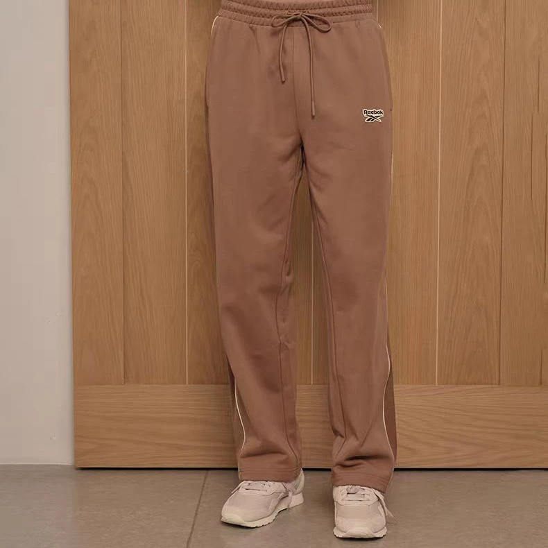 Reebok锐步24春夏新款男女款美拉德直筒休闲舒适长裤23FRC603UGR1