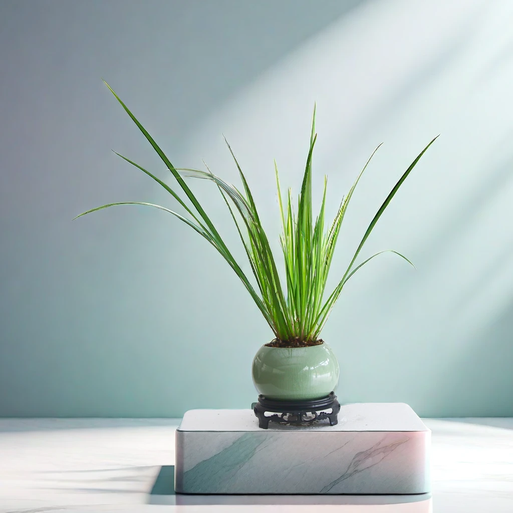 黄金胧月菖蒲金凤凰盆景土壤退换造型颜色大小遮阴生长水养室内