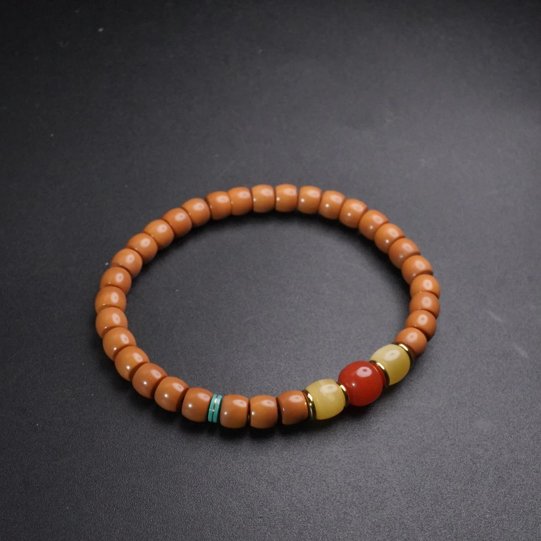 《文玩女侠慧慧》精品橄榄核手串6【男女同款】01329H5-1