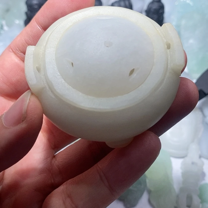 【闪购商品】定制翡翠未镶嵌白**客