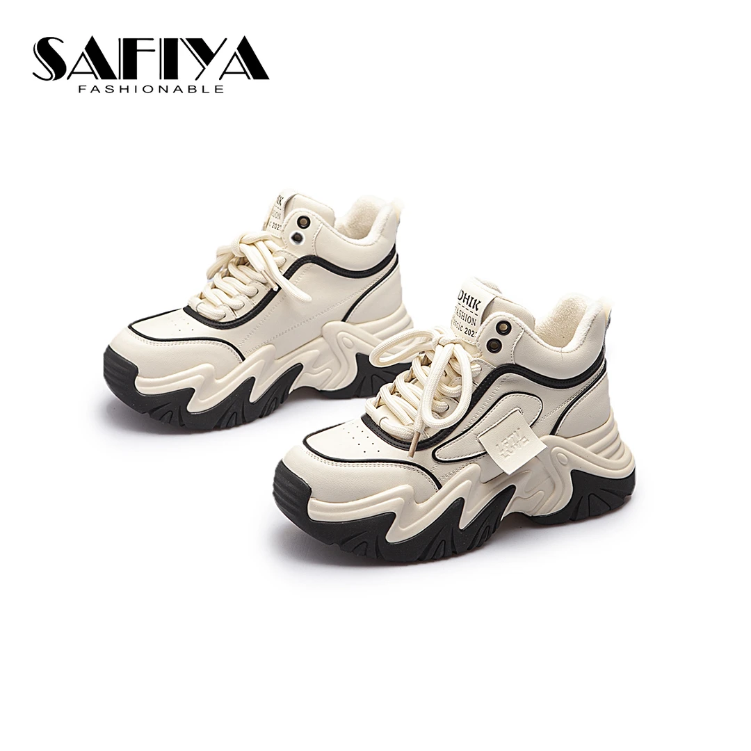 索菲娅Safiya2023秋季新款时尚潮流休闲百搭女鞋SF34116A02